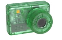 Cámara Digital Mini de Bolsillo DC22T ODE con Carcasa Transparente, 2MP, 1080P, Gran Angular, Grabadora de Video Portátil Instantánea, MicroSD