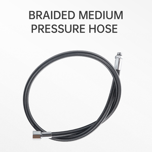 Braided Scuba <b>Diving</b> Medium Pressure Hose 3/8‑24 & 9/16‑18 UNF Thread <b>Regulator</b> Low Pressure Air Hose - Product Image 5