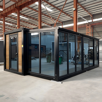 Casa Contenedor Prefabricada Expandible de 20 pies/40 pies con Certificación CE SAA, Estructura de Acero Modular, Villa, Hotel, Oficina, Casa Vacacional Pequeña