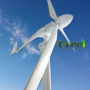 Aerogenerador de Alta Eficiencia de 3kw para Granja, Aerogenerador de Eje Horizontal de 3kW para Uso Doméstico, Fácil Instalación - Product Image 1