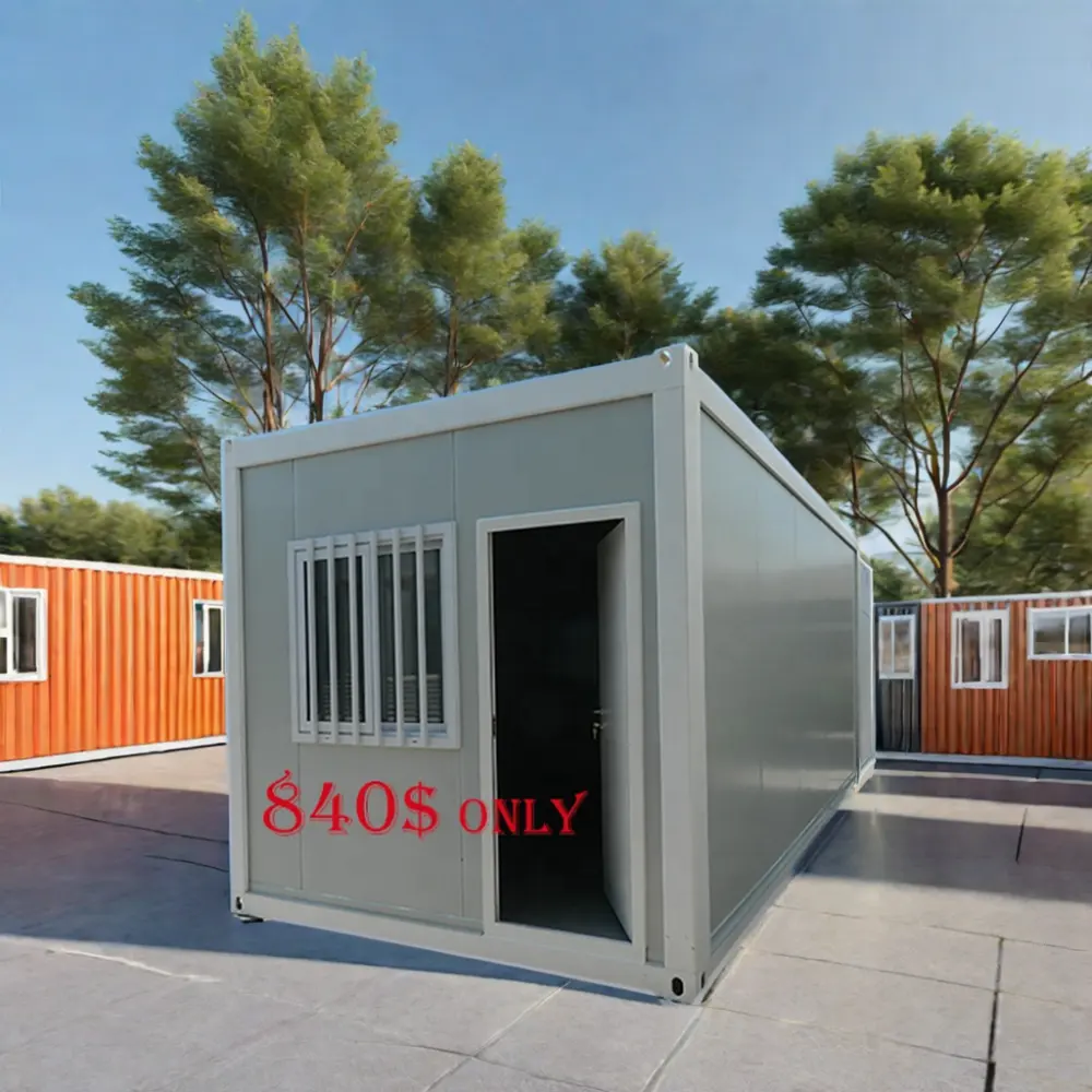 UPS Flat pack prefab tiny small one room Detachable container house from china factory
