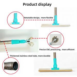 Özel 3'ü 1 Arada Evcil Hayvan Tüyü Alma Aleti Halı Süpürgesi Ayarlanabilir Yeniden Kullanılabilir Tüy Alma Aparatı Uzun Saplı Halı Tırmığı Evcil Hayvan Tüyü Temizleyici - Product Image 4