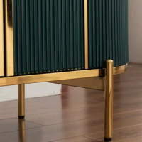 Console à chaussures, buffet de luxe moderne en marbre, avec casier en ardoise dorée, idéal pour un salon, une salle à manger ou un placard