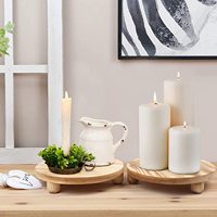 Lot de 2 supports de plantes contemporains en forme de cheval, en bois de pin bleu, sculptés à la main, couleur personnalisable, pour pot de fleurs, socle, support de plantes, décoration intérieure