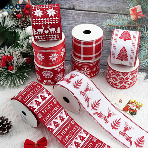 Kotak Natal dengan tepi kawat Natal, kemasan hadiah, pita dekoratif, dan kotak Natal - Product Image 6