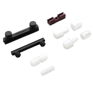 Connecteurs en plastique pour grille, attaches romaines, épaisseur 0,4-3 mm, moulage monobloc, robustes pour usage intérieur - Product Image 5