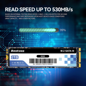 SSD Internal Laptop Bestoss SATA III 6Gb/s 128GB/256GB/512GB/1TB/2TB TLC NAND Solid State Drive - Product Image 2