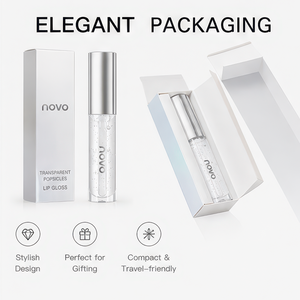 Brillo Labial con Logotipo Personalizado, Aceite Labial con Efecto Espejo, Hidratante, Voluminizador, Aspecto Natural - Product Image 6