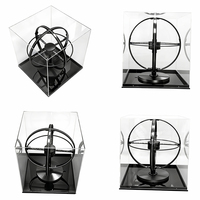 Ventilador Holográfico de 50 cm, 360 Grados, Mini Proyector de Ventilador Holográfico Estilo Esfera, Bola Holográfica 360 °   Para Eventos y Tiendas