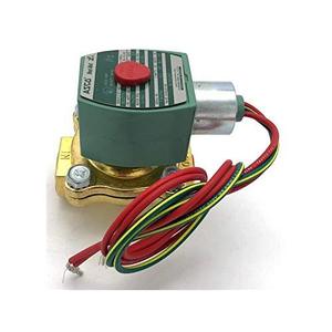 Válvula Solenoide Asco de 1/2 pulgada con cuerpo de latón, operada por piloto, de 2 vías, normalmente cerrada, para servicio general - Product Image 1