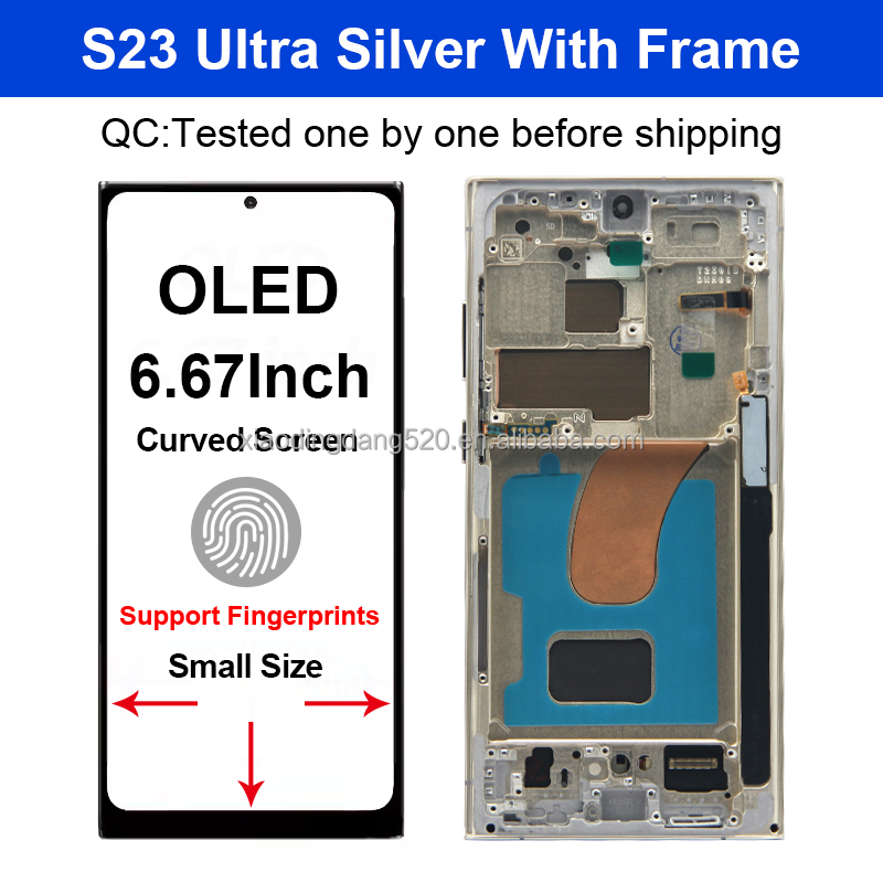 OLED 6,67" Argenté avec Cadre