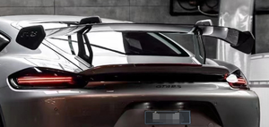 OEM Dry Carbon Fiber Rear <strong>Spoiler</strong> For Porsche 718 Boxster GT4RS Trunk <strong>Spoiler</strong> Boot - Product Image 5