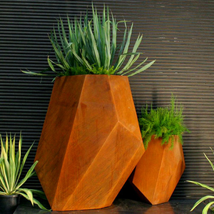 Pot <span class=keywords><strong>de</strong></span> fleur en aluminium/acier corten/acier inoxydable/types <span class=keywords><strong>de</strong></span> dimensions galvanisées - Product Image 3