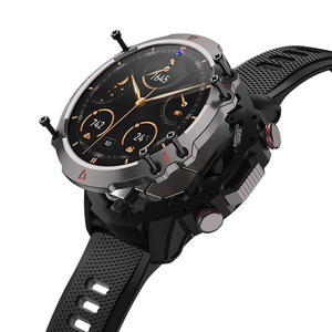 ساعة ذكية B5 4G مع بطاقة SIM وذاكرة <span class=keywords><strong>2</strong></span>+16 جيجابايت وشاشة دائرية 1.53 بوصة مقاومة للماء IP67 وكاميرا عالية الدقة ومكالمات فيديو للرجال - Product Image 4