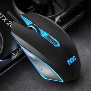 Aoc Gaming <b>Mouse</b> Wired Optical 4D Buttons RGB Backlit Right Hand Ergonomic For Pc Laptop Office Use - Product Image 1