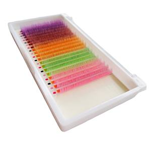 Plateaux d'extensions de cils individuels 16 lignes de haute qualité DD beauté classique diverses épaisseurs 0.15mm - Product Image 2