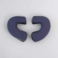Helmet Accessories for ARAI VZ-RAM Cheek Pads and Top Liner Polyester Replacement Spare Parts Para Motos