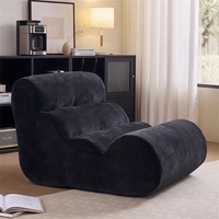 Canapé individuel de style médiéval, compressé sous vide, pour salon, fauteuil de relaxation inclinable pour la sieste sur balcon