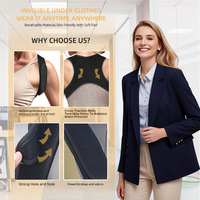 Correcteur de posture intelligent avec capteur électrique réglable Ceinture de soutien dorsale portable avec rappel de vibration