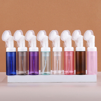 BEAUTY Sikat Silikon 30 Gigi 60ml Sikat Sampo Pencuci Wajah Dispenser Busa Pembersih Wajah Botol Busa Mousse Tipe Tekan