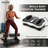 Rehabilitationsgerät Vibrationsplatte Trainingsgerät zur Gewichtsreduktion Massage Schmerzlinderung Frequenz 10 Muskeln für Zuhause