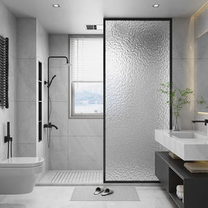 Venta al por mayor personalizable 8mm bandeja Rectangular <span class=keywords><strong>de</strong></span> espesor recto cepillado templado <span class=keywords><strong>mampara</strong></span> <span class=keywords><strong>de</strong></span> <span class=keywords><strong>ducha</strong></span> Panel <span class=keywords><strong>de</strong></span> baño Puerta <span class=keywords><strong>de</strong></span> pantalla fija - Product Image 1