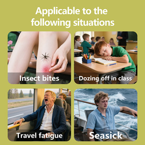 Turmeric Lemon Mint Scent Cooling Oil Massage Ball Essential Aromatherapy Roller for Itching Relief Mind Refreshment Insect Bite - Product Image 4