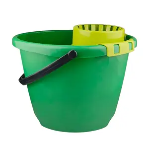 Billy Household Single Magic Mop Folding Plastic Floor Easy Cleaning Mop Bucket