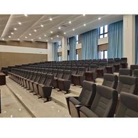 Chaises d'auditorium avec tablettes d'écriture, chaises en rangée pour salles de conférence et salles de réunion, sièges connectés pour théâtres et cinémas