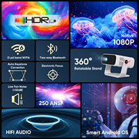 Proyector Xgimi rs 30, Proyector 4k, Proyector de Cine en Casa, Pantalla de Proyección Holográfica 4k, Proyector Láser Android, Proyector de Video Portátil