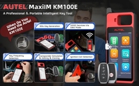 2023 Autel MaxiIM KM100E herramientas de programación de llaves de coche transpondedor Dispositivo de coche máquina escáner de diagnóstico