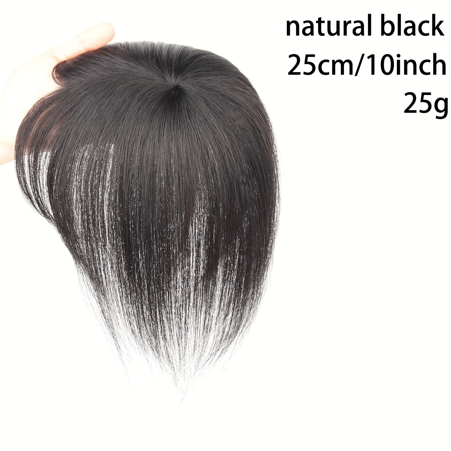 JZ8X12-25cm-Natural Black 10inch
