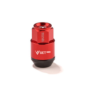 Getitall Lug Nuts 42mm 19mm Hex 14x1.5mm Green Aluminum Alloy For <b>Wheel</b> <b>Replacement</b> - Product Image 2