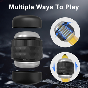 จิ๋มกระป๋องสั่นได้สำหรับผู้ชายอุปกรณ์ช่วยตัวเอง - Product Image 6