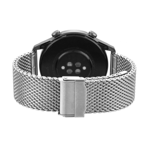 Correa de Reloj con Doble Hebilla de Seguridad para Relojes Inteligentes Samsung, <span class=keywords><strong>Huawei</strong></span>, Xiaomi y Relojes Tradicionales, Correas de Acero Inoxidable de 22 mm - Product Image 2