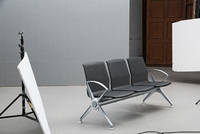 Banc d'attente moderne commercial de haute qualité siège aéroport 2 3 4 5 places chaise d'attente chaises d'attente d'hôpital pour la gare routière