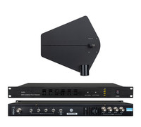 Amplificateur de signal UHF 450-950 MHz, répartiteur d'antenne, combinateur IEM quatre canaux pour systèmes d'émetteurs de monitoring intra-auriculaire