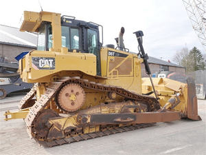 รถดันดินตีนตะขาบ Caterpillar D6T/D10N/D9R/D9N/D8L/D8N/D6D/D6R/D7H/D8k/D8r มือสอง เครื่องยนต์ Cummins เกียร์และปั๊ม รุ่นปี 2016 น้ำหนัก 14 ตัน - Product Image 4