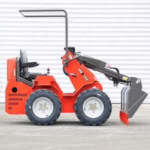 Heavy Duty Factory Directly Sale Skid Steer <b>Small</b> Farming Cheap Mini Front End Compact <b>Wheel</b> High Quality Easy to Operate - Product Image 4