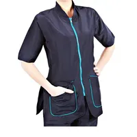 Costume d'uniforme de massage pour esthéticienne personnalisé tunique de massage thaï pour femmes ensembles d'uniformes de spa tricotés en polyester spandex pour femmes