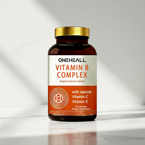 Cápsulas de Suplemento de Saúde OEM/ODM: Complexo Multivitamínico B Natural Vegano - Product Image 4