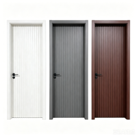 Portes intérieures en bois, porte de chambre en bois, design personnalisé, portes intérieures modernes pour maisons, villas, hôtels
