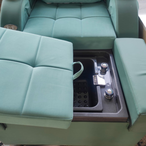 Sillón de <span class=keywords><strong>Masaje</strong></span> de Reflexología para Pedicura y Spa de Pies, Combinado con <span class=keywords><strong>Masaje</strong></span> Corporal y Reflexología Tailandesa - Product Image 4