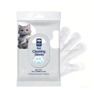 OEM/ODM Lenços e Luvas Descartáveis Ecológicos de Não-Tecido Extra Macios para Limpeza de Olhos, Orelhas e Patas de Gatos e Cães - Product Image 1