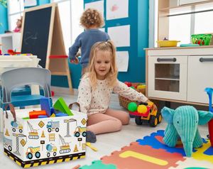 Panier de rangement rectangulaire pour vêtements, jouets et cubes, pour véhicules d'ingénierie - Product Image 5