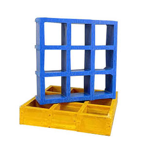 Pijakan Jalan Fiberglass Shine Universe Kekuatan Tinggi dan Tahan Tekanan Baik, Grating Fiberglass FRP - Product Image 3