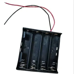 18650 Battery Box Case 4*18650 Battery Holder With Wire