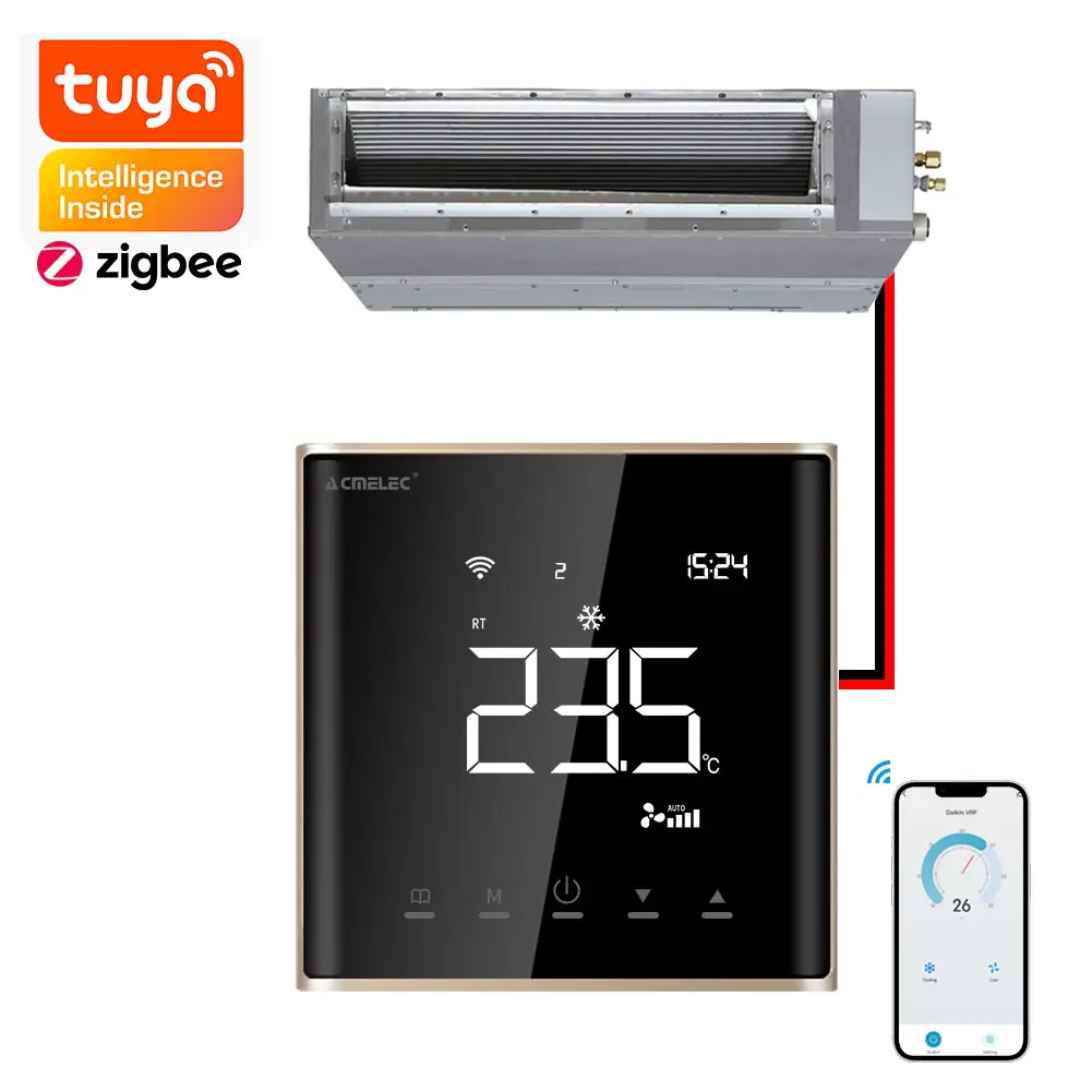 Tuya Wifi Daikin Air Conditioning VRV Thermostat Digital Programable Daikin Air Condition VRF Indoor Unit Temperature Controller