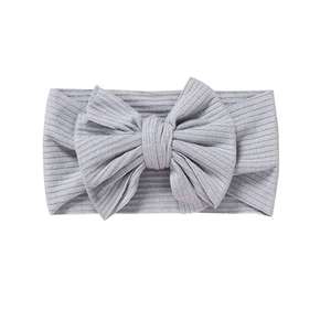 Diademas Elásticas Suaves de Nailon con Lazo para Bebés, Accesorios para el Cabello de Niñas, Venta al por Mayor - Product Image 3