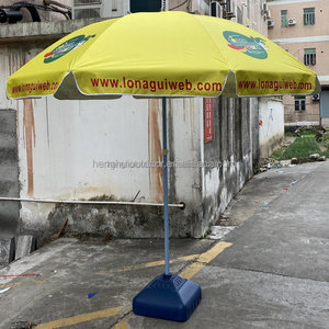 Sombrilla <span class=keywords><strong>de</strong></span> Playa Rosa Resistente al Viento <span class=keywords><strong>de</strong></span> 8 Pies para Exteriores, Promocional, <span class=keywords><strong>de</strong></span> Alta Resistencia, Personalizable para Publicidad - Product Image 4